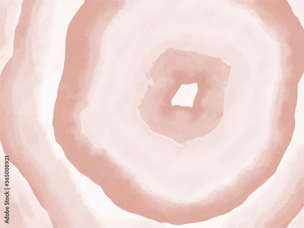 Fototapeta premium Agate Watercolor Series inspired by Pantone 2020 Color of the Year: Classic Blue