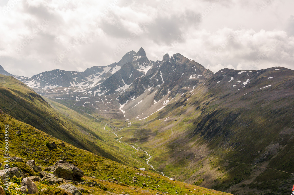 Muottas Muragl, Val Muragl, Piz Muragl, Wanderweg, Lej Muragl, Ova da Muragl, Alp Languard, Oberengadin, Engadin, Alpen, Graubünden, Sommer, Schweiz