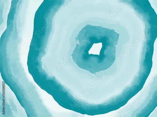 Agate Watercolor Series inspired by Pantone 2020 Color of the Year: Classic Blue