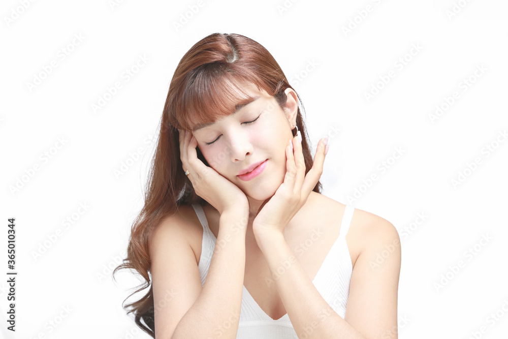Beautiful young asian woman with Clean fresh. Cosmetology, Beauty care and Spa. Beautiful young asian woman with Clean fresh. Cosmetology, Beauty care and Spa.