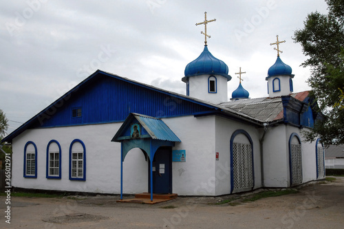 Vladimir icon of the mother аf God church. Yakovlevka, Yakovlevsky district, Primorsky Krai, Russia. photo