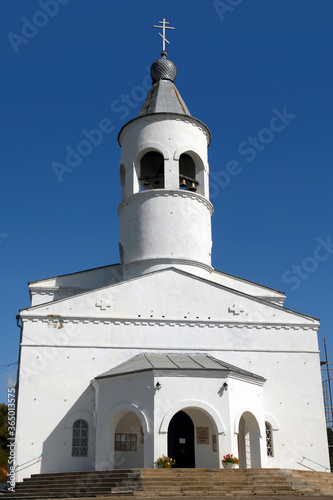 Pokrovskaya (Intercession) church. Lesozavodsk town, Primorsky Krai, Far East, Russia.