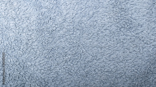 A fine texture of soft gray cotton bath towel