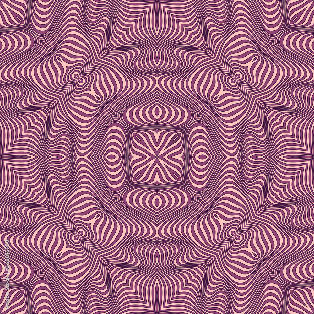 Vector abstract color lines pattern