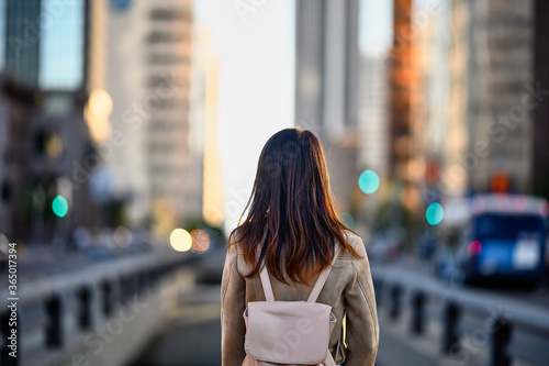 view into the big city