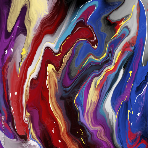 abstract colorful marbled background