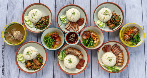 Thai Rice and Noodle Dishes 