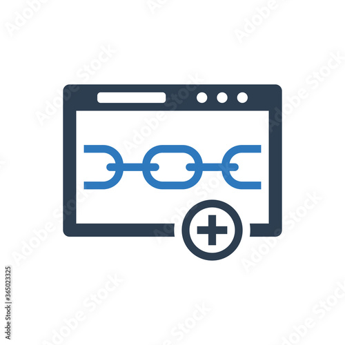 attach web link icon
