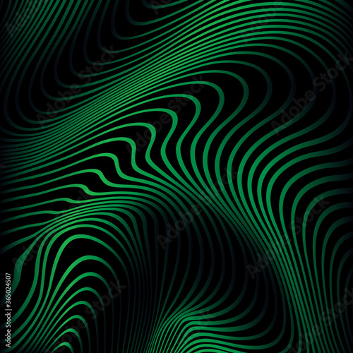 Vector abstract waves lines background