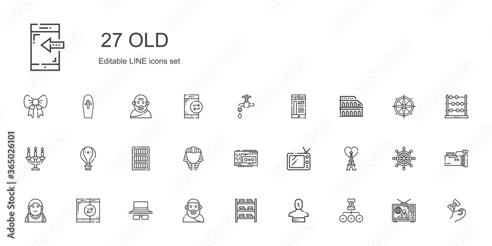 old icons set old icons set