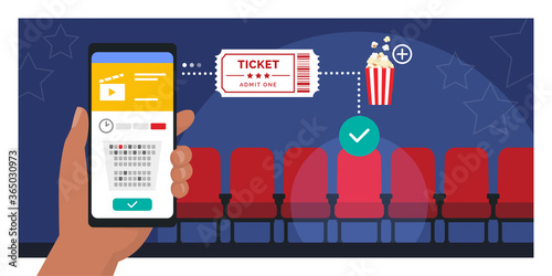 Movie tickets online booking