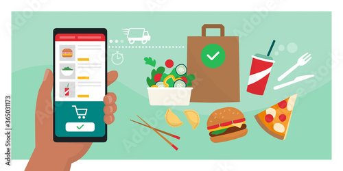 Food delivery online