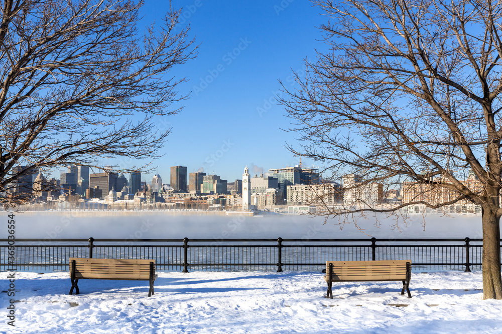Fotografie Downtown Montreal in winter