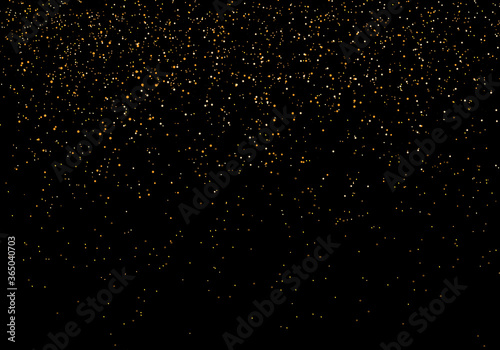 Glitter gold dust
