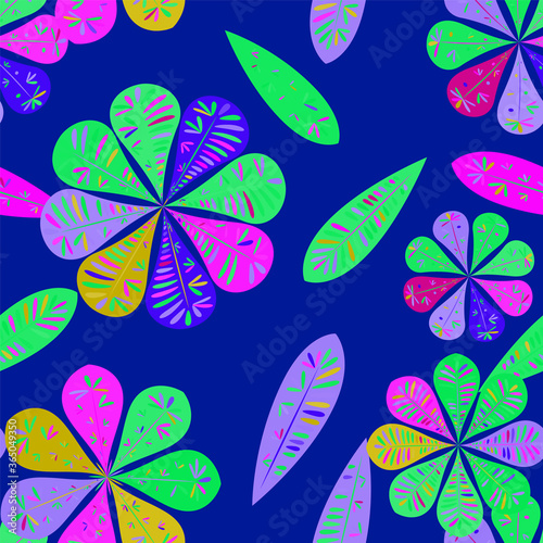 Floral seamless pattern.