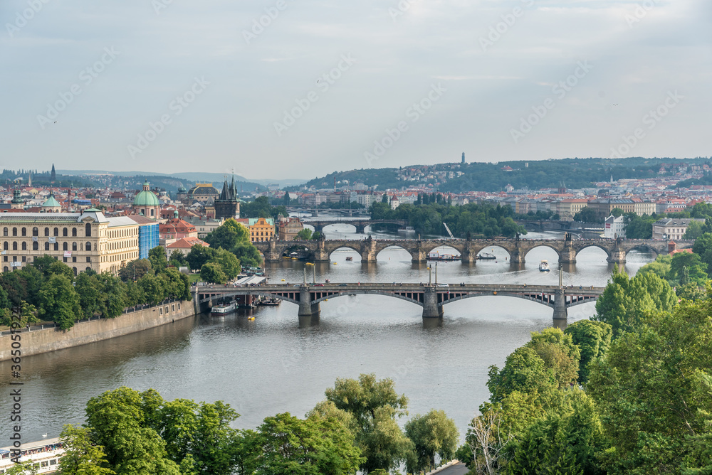Obraz premium Prague city view