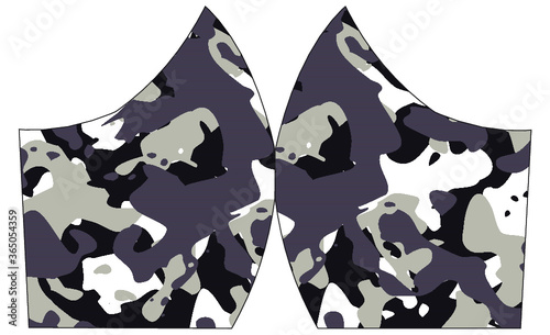 CUBREBOCAS DE CAMUFLAJE