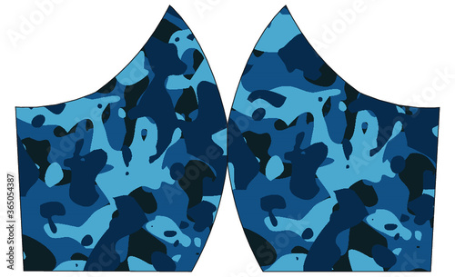 CUBREBOCAS DE CAMUFLAJE