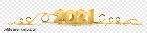 2021 happy new year vector symbol transparent background isolated