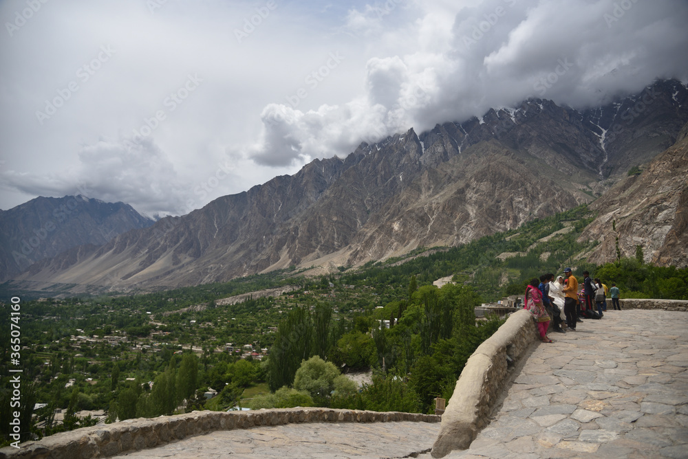 mountain range in Gilgit-Baltistan, Northern Area, Kashmir, Pakistan. 