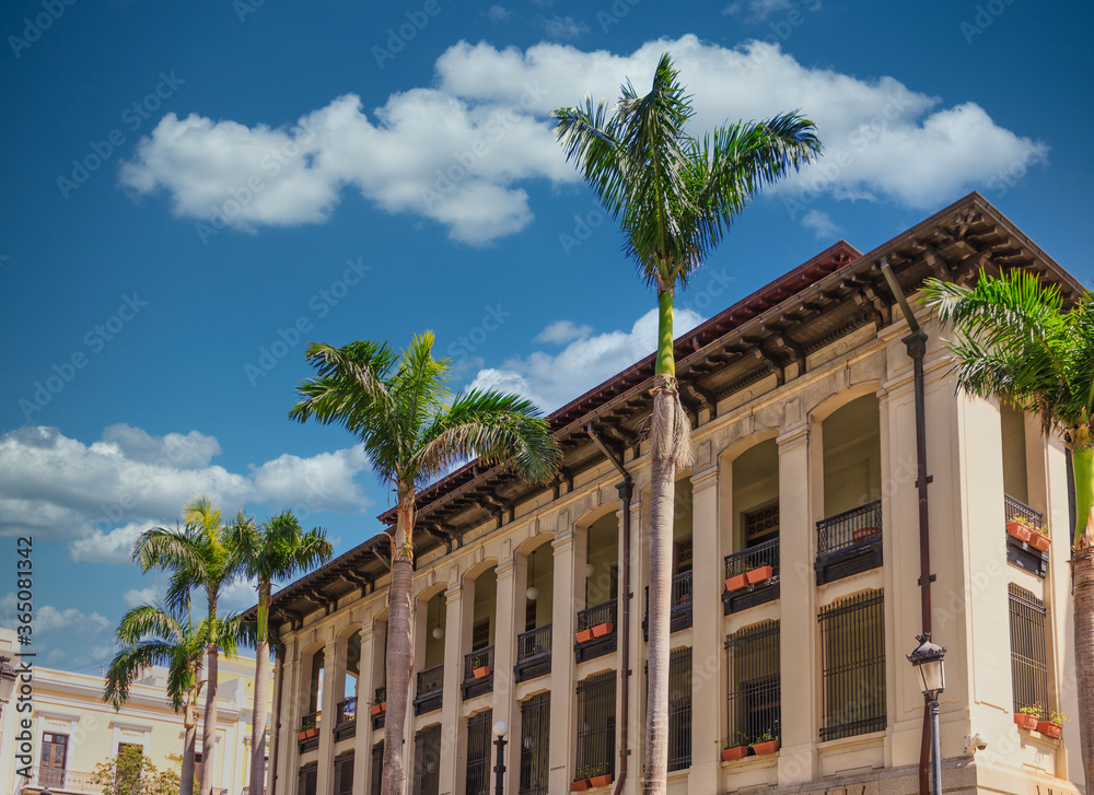 Government Building in Old San Juan Puerto Rico