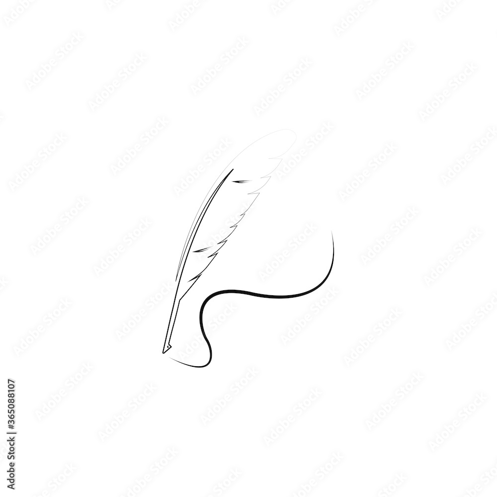 feather pen