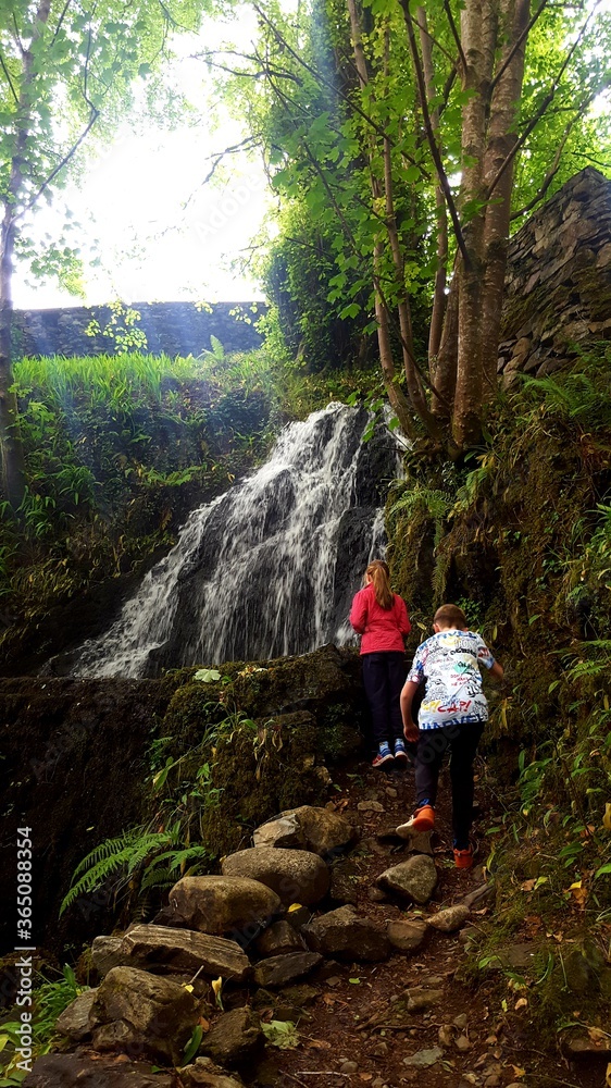 Obraz premium Irish waterfall