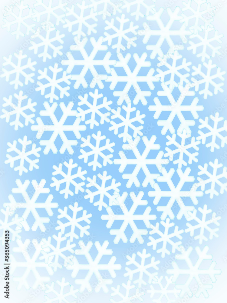 Seamless pattern. Colored snowflakes on a blue background. Seamless pattern. Colored snowflakes on a blue background.