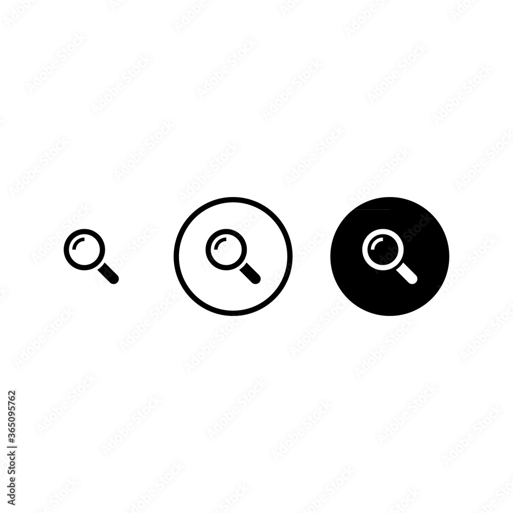 Magnifying icon symbol vector eps 10 Magnifying icon symbol vector eps 10