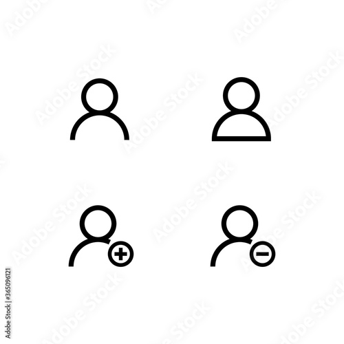  User profile login icon symbol vector eps10