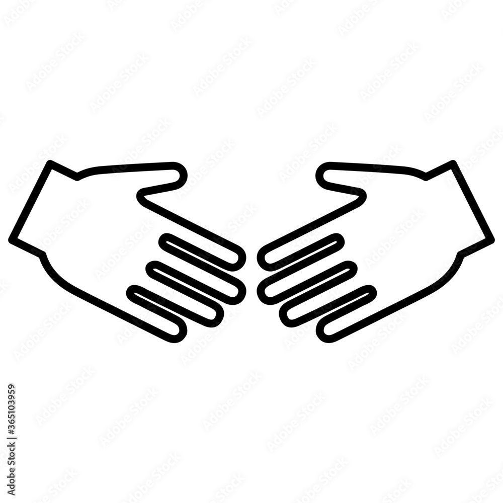 Shake hands icon Shake hands icon