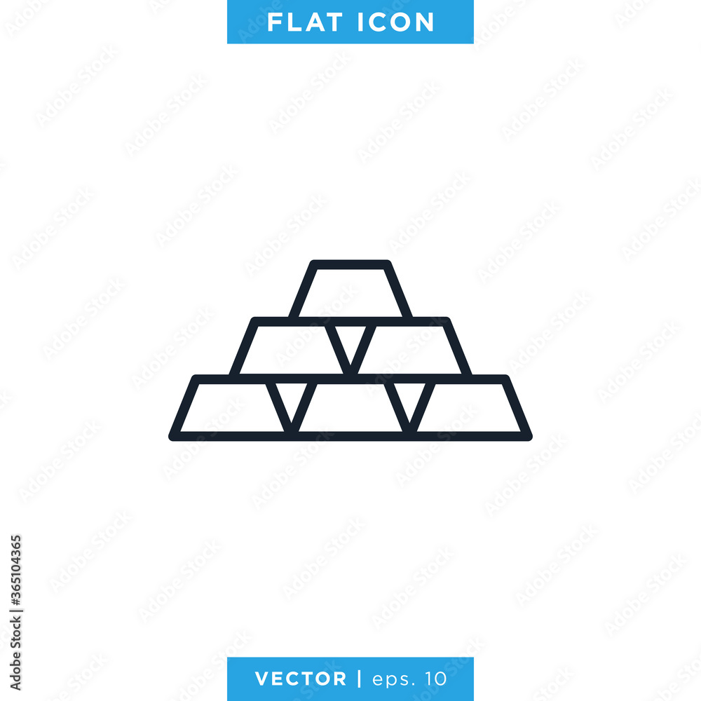 Gold Icon Vector Design Template. Editable Stroke Gold Icon Vector Design Template. Editable Stroke