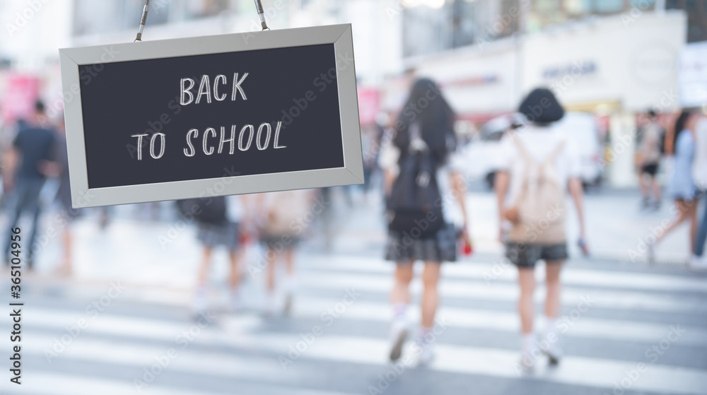 Obraz premium back to school concept