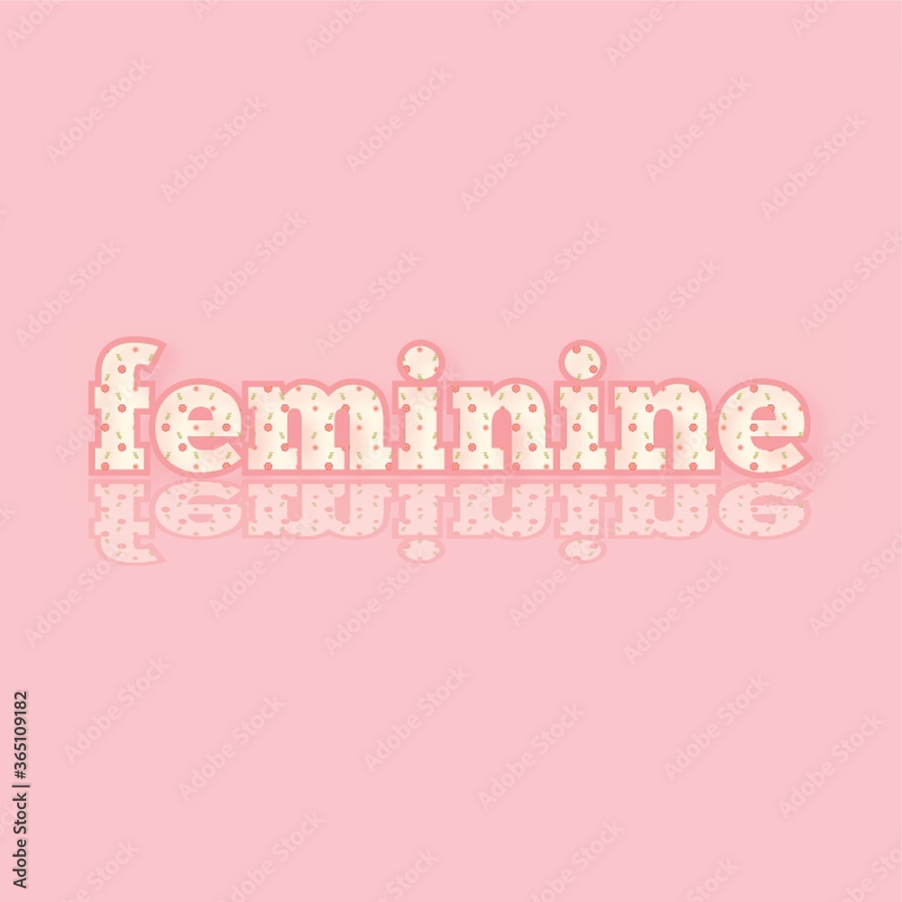 feminine card