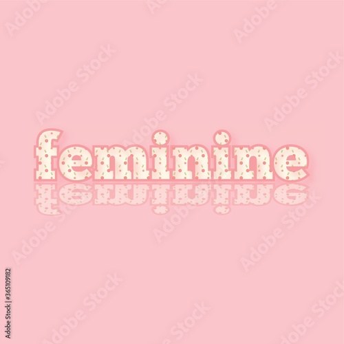 feminine card