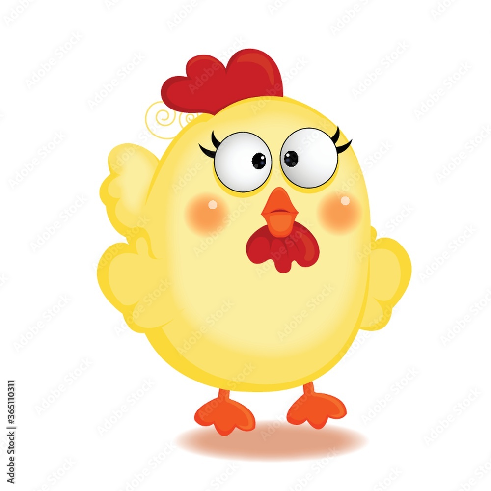 surprised chick surprised chick
