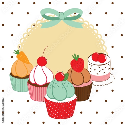 cupcake card