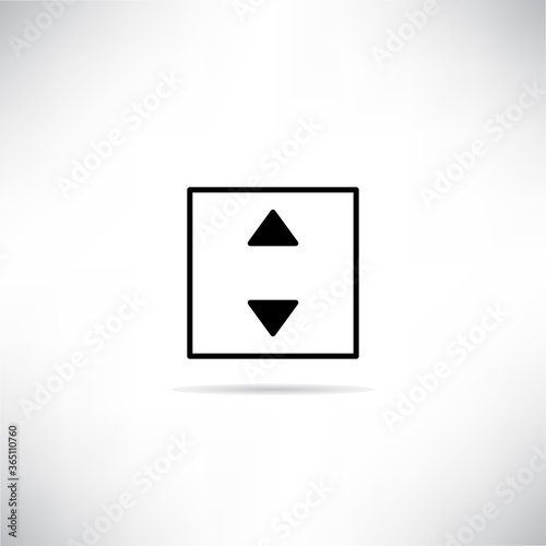 lift symbol with drop shadow vector illustration Free Download lift symbol with drop shadow vector illustration - GFXLoad