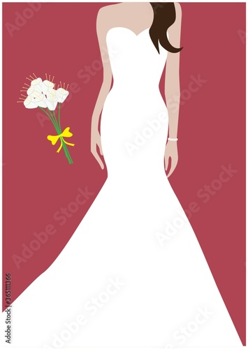 bridal outfit