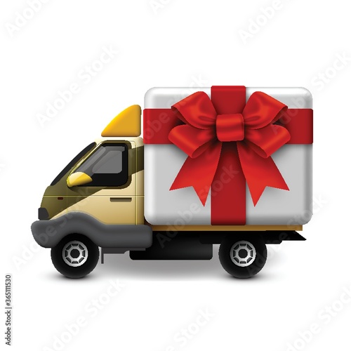 gifts delivery van