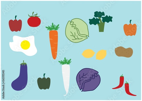 vegetables