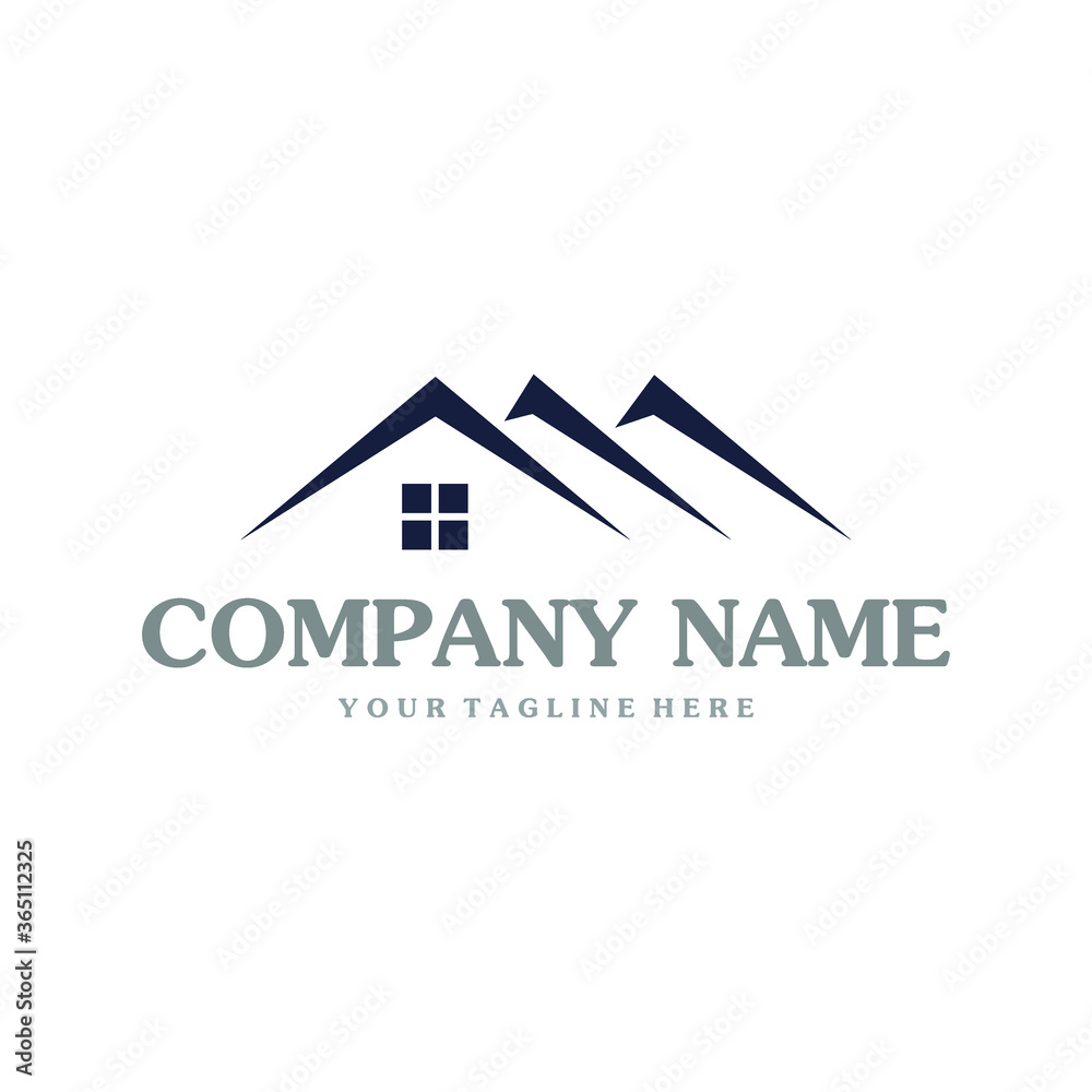 real estate logo vector design illustration real estate logo vector design illustration