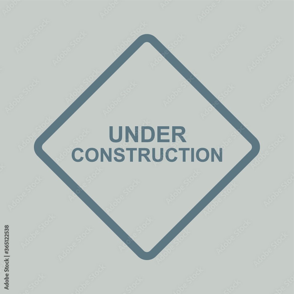 under construction signboard