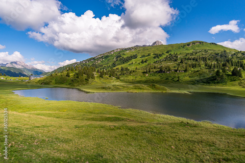 Fantastic hike in the beautiful Lechquellen Mountains