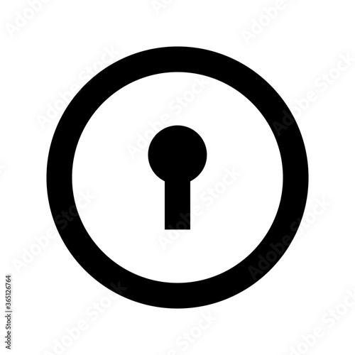 Key hole icon