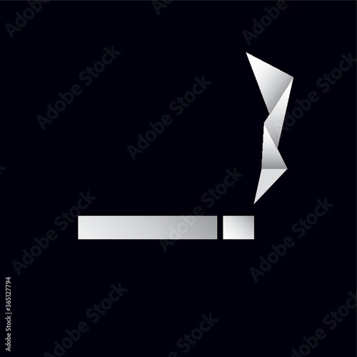 cigarette smoke origami