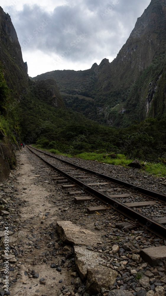 rail in mountains 
