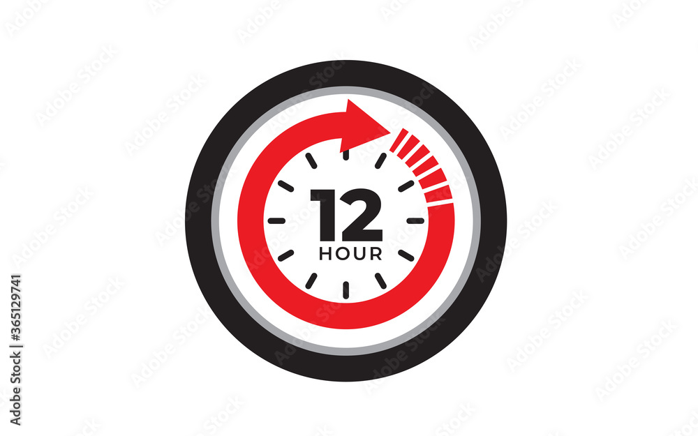 Service waiting time icon design vector Service waiting time icon design vector