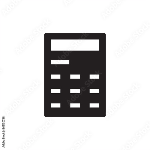 Calculator icon vector