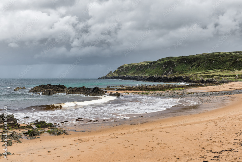 Tremone Beach in County Donegal Ireland